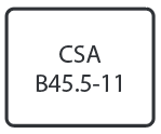 Certification CSA B45.5-11
